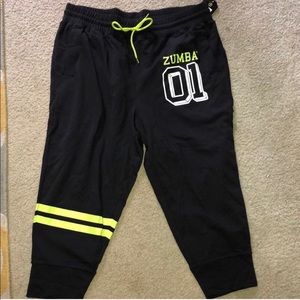 Zumba cropped sweat pants